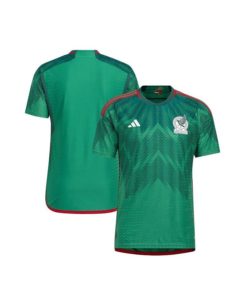 Men's Green Mexico National Team 2022/23 Home Authentic Blank Jersey $56.00 Jersey