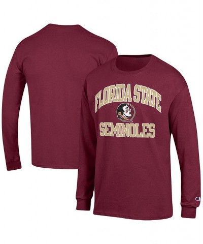 Men's Garnet Florida State Seminoles High Motor Long Sleeve T-shirt $20.58 T-Shirts