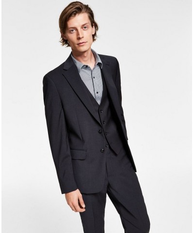 Men's Infinite Stretch Solid Slim Fit Suit Separates PD03 $74.38 Suits