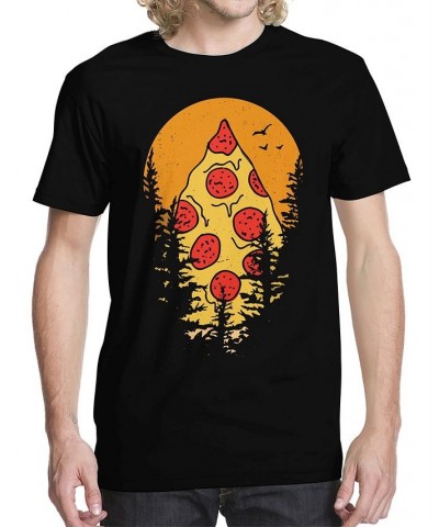 Men's Mount Pizza Graphic T-shirt $19.59 T-Shirts
