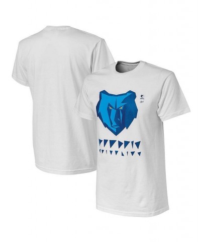 Men's NBA x Naturel White Memphis Grizzlies No Caller ID T-shirt $29.40 T-Shirts