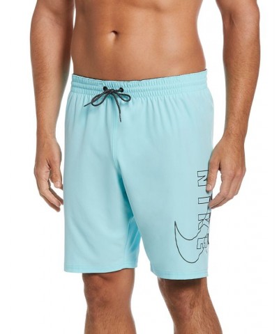 Men's Reflect Logo 9" Volley Shorts PD02 $27.84 Swimsuits