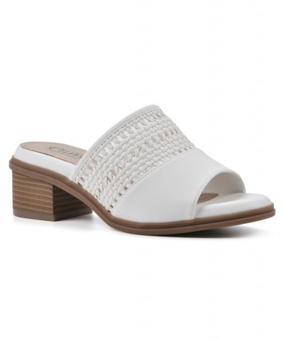 Women's Corley Comfort Sandal White $31.60 Shoes