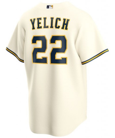 Men's Christian Yelich Milwaukee Brewers Official Player Replica Jersey $71.05 Jersey