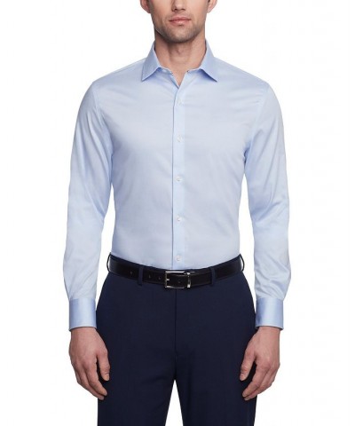 Men's TH Flex Slim Fit Wrinkle Free Stretch Twill Dress Shirt PD02 $29.93 Dress Shirts