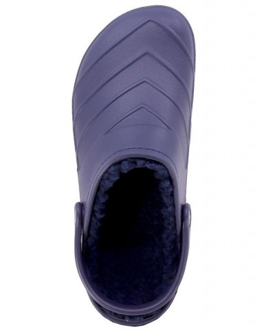 Men's River Coast Cozy Clog Blue $16.32 Shoes