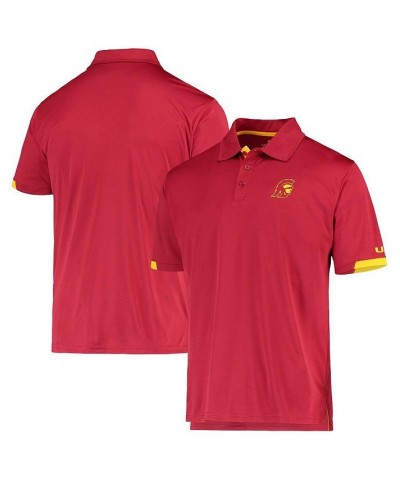 Men's Cardinal USC Trojans Santry Polo Shirt $28.99 Polo Shirts