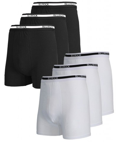 Men's Stretch Cotton Boxer Briefs Underwear, Pack of 6 PD07 $15.20 Underwear