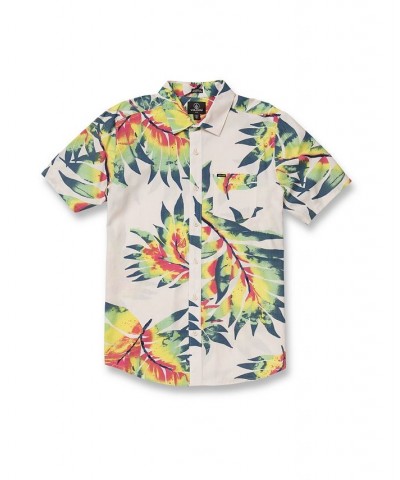 Men's Seeweed Short Sleeve Shirt Tan/Beige $20.67 Shirts