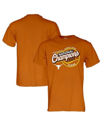 Men's Burnt Orange Texas Longhorns 2022 NCAA Women's Tennis National Champions T-shirt $17.60 Tops