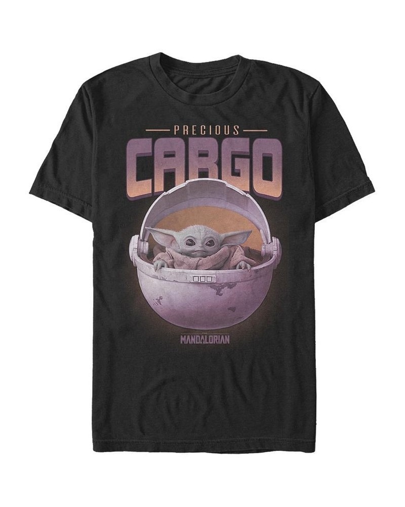 Men's Precious Cargo Short Sleeve Crew T-shirt Black $20.29 T-Shirts