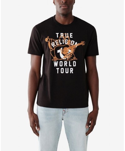 Men's Short Sleeves World Tour T-shirt Black $25.65 T-Shirts