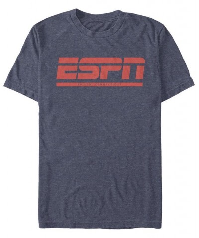 Men's ESPN Bristol Short Sleeve Crew T-shirt Blue $14.00 T-Shirts