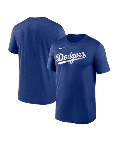 Men's Blue Los Angeles Dodgers Wordmark Legend Performance Big and Tall T-shirt $25.00 T-Shirts