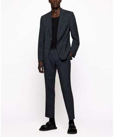 BOSS Men's Slim-Fit 2-Piece Suit Black $160.13 Suits