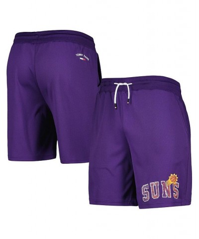 Men's Purple Phoenix Suns Mike Mesh Basketball Shorts $27.95 Shorts
